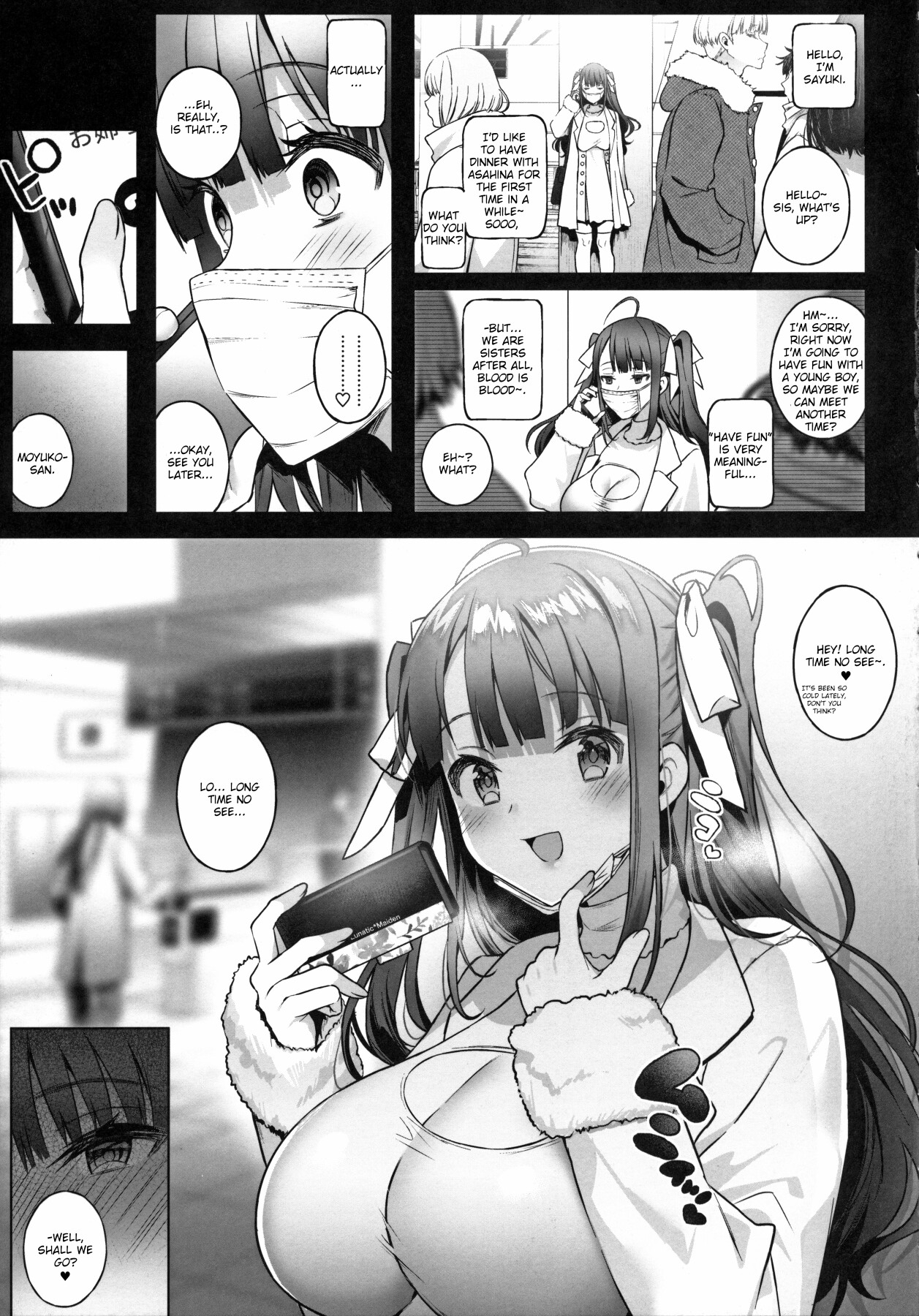 Hentai Manga Comic-The Girl I Met Online Can't Restrain Herself 2-Read-4